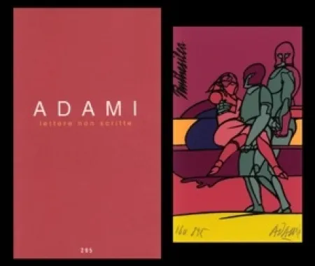 Illustriertes Buch Adami - L'art en écrit