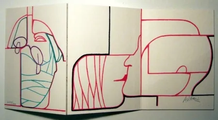 Illustriertes Buch Adami - Liberté des libertés. Dessins de Mirò