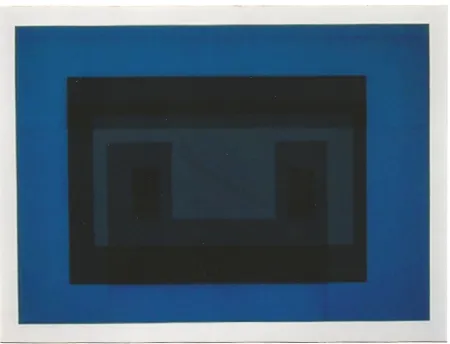 Siebdruck Albers - Variant II