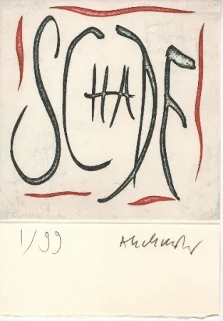 Stich Alechinsky - Gare d'Osnabruck