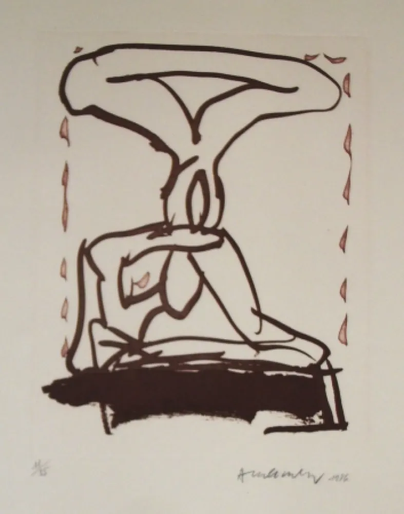 Radierung Und Aquatinta Alechinsky - Sans titre