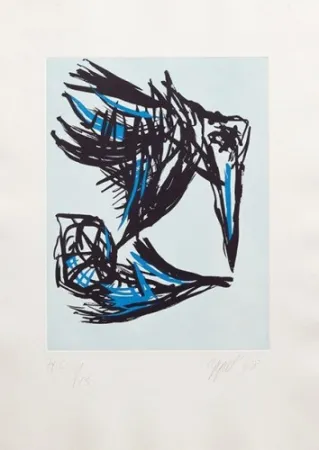 Aquatinta Appel - Los Pájaros