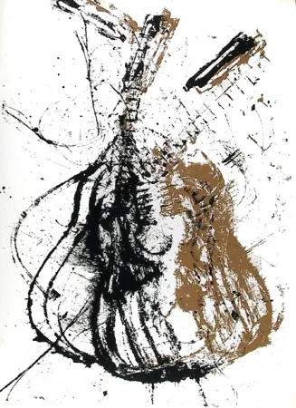 Siebdruck Arman -  Homage To Segovia