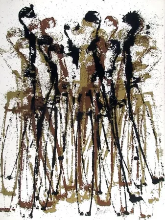 Siebdruck Arman - Intermission