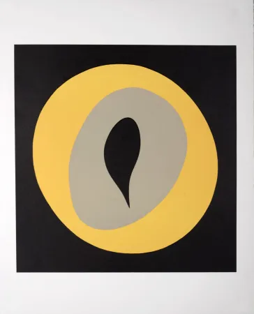 Holzschnitt Arp - Composition (B)