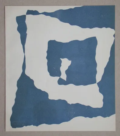 Holzschnitt Arp - Configuration I, 1949