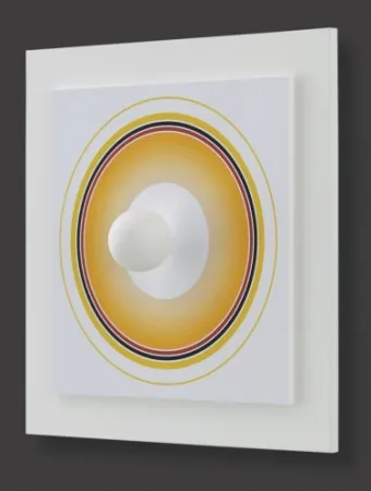 Monotypie Asis - Asistype 9 - boule sur cercle