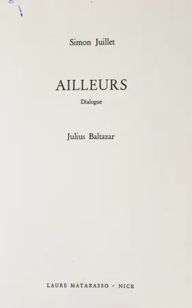Illustriertes Buch Baltazar - Ailleurs