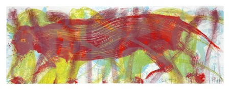 Lithographie Barcelo - Le Chat