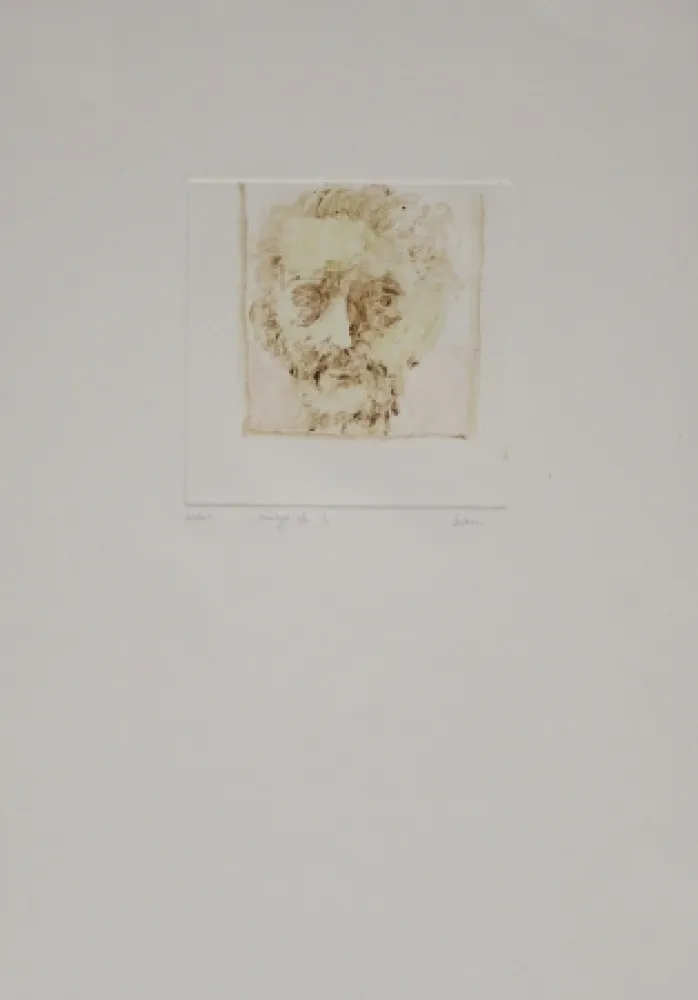 Monotypie Baskin - Ernst Barlach