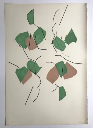 Lithographie Beaudin - Sans titre