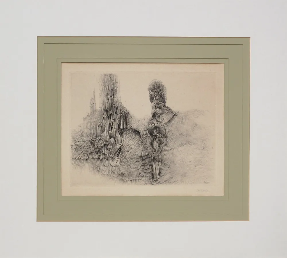 Stich Bellmer - Le Vermoulu et le Plissé