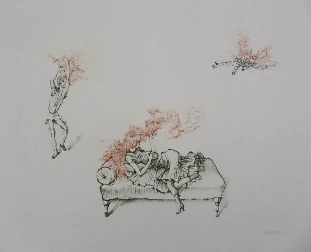 Stich Bellmer - Miroir des songes Pl.12