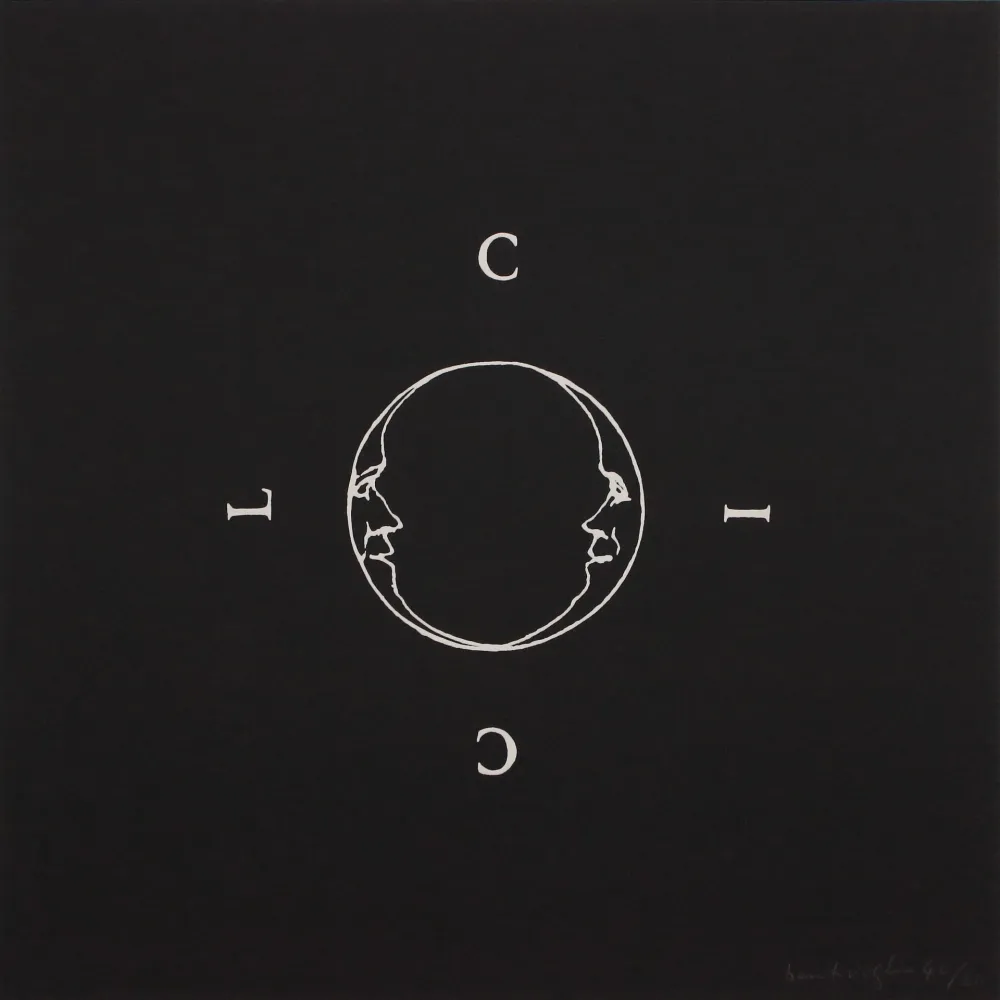 Siebdruck Bentivoglio - Untitled