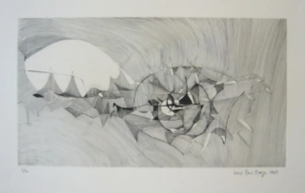 Stich Berge - Quadrige