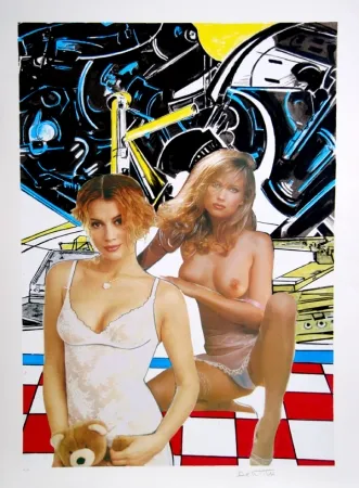 Siebdruck Bertini - Bambole