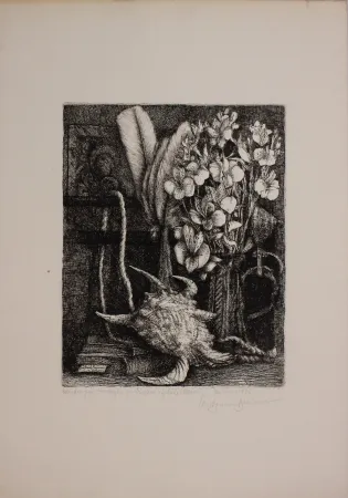 Radierung Bianchi Barriviera - Untitled