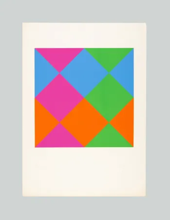 Siebdruck Bill - Composition