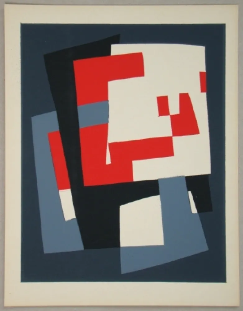 Siebdruck Bloc - Gouache