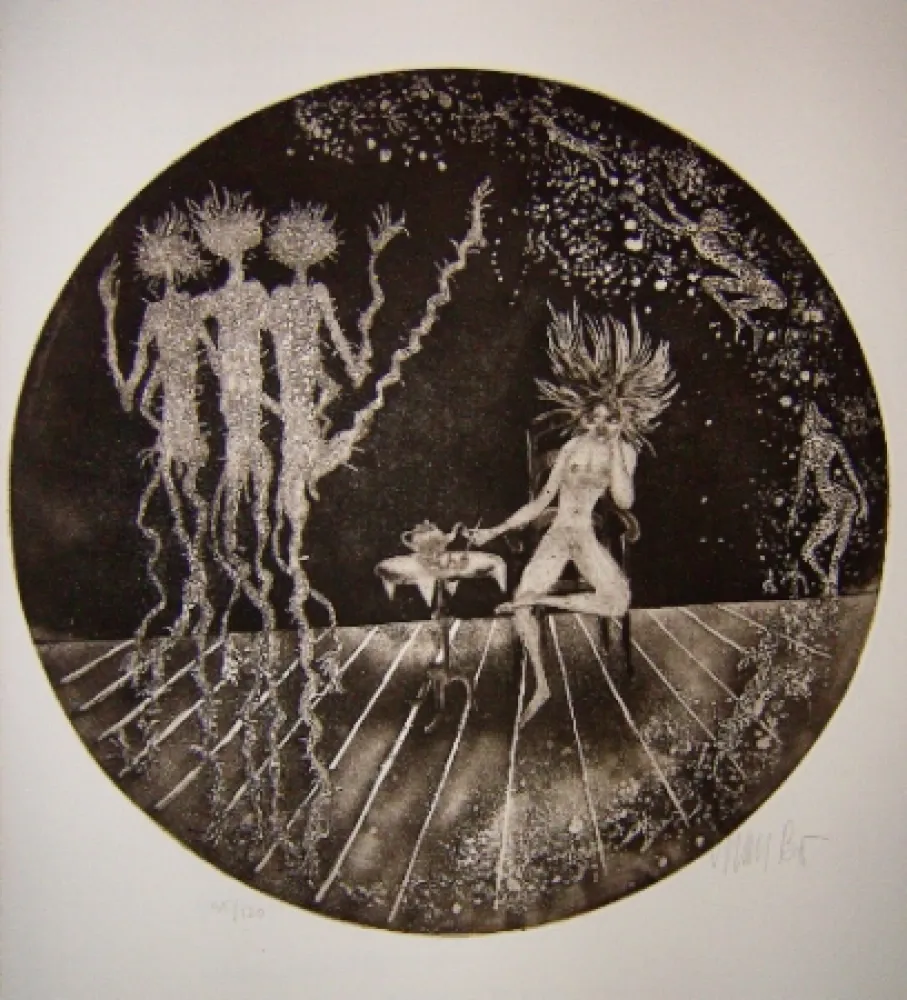 Radierung Bo - Kaellingedigte 10