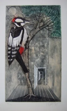 Radierung Bo - Kaellingedigte 5