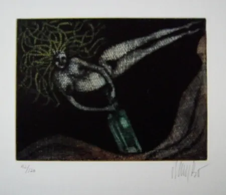 Radierung Bo - Kaellingedigte 7