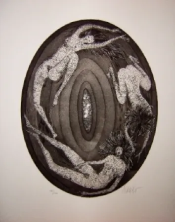 Radierung Bo - Kaellingedigte 9