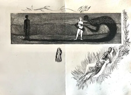 Radierung Bo - Le Meneur d'ombres