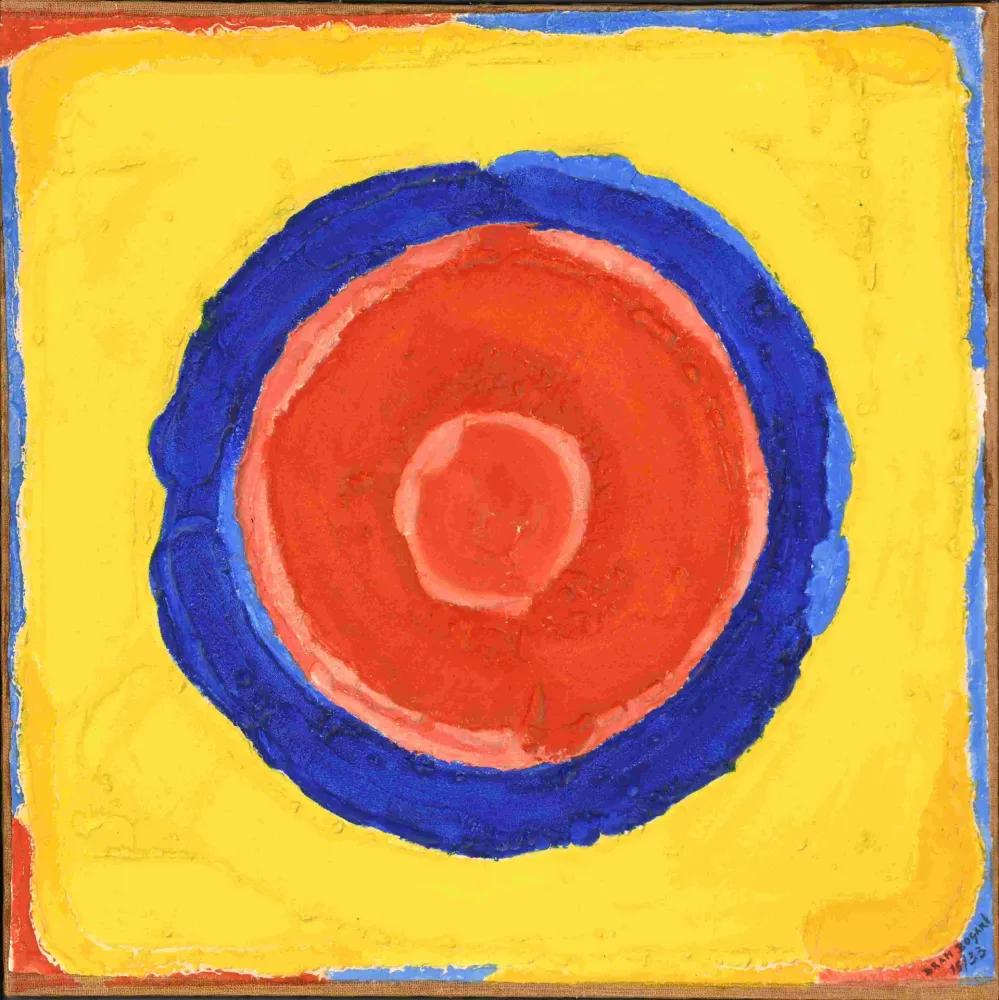 Stich Bogart - Red on Blue on Yellow 