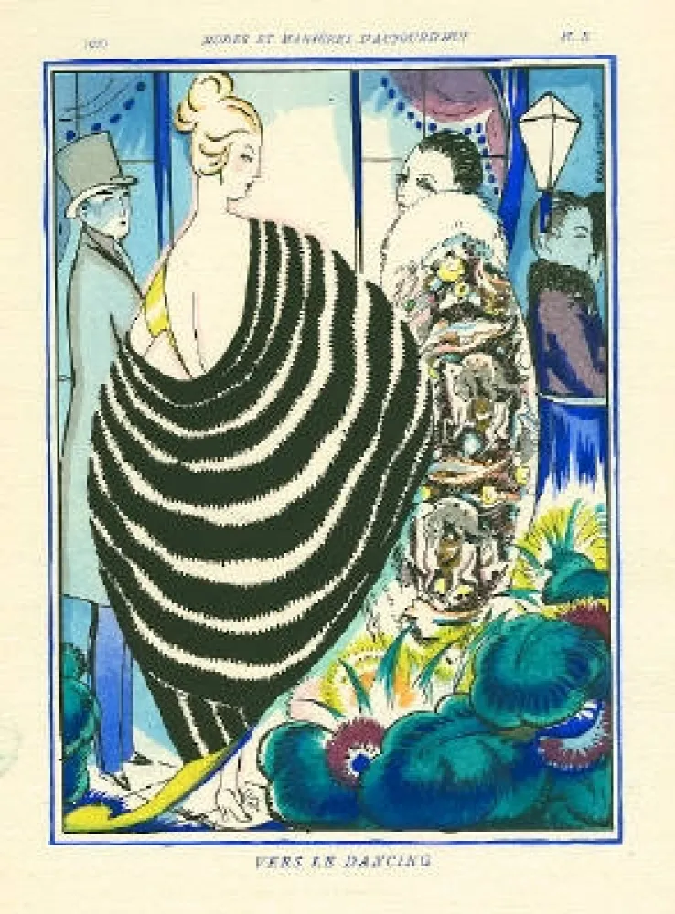 Illustriertes Buch Bonfils - MODES ET MANIÈRES D'AUJOURD' HUI. Neuvième Année. 1920‎