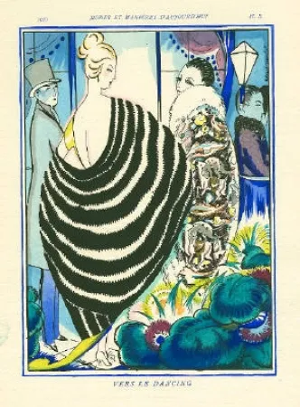 Illustriertes Buch Bonfils - MODES ET MANIÈRES D'AUJOURD' HUI. Neuvième Année. 1920‎