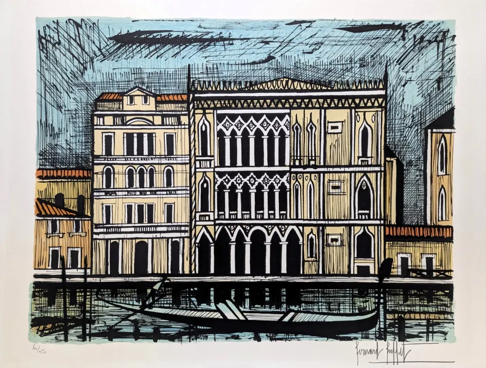 Lithographie Buffet - Ca' d'oro 