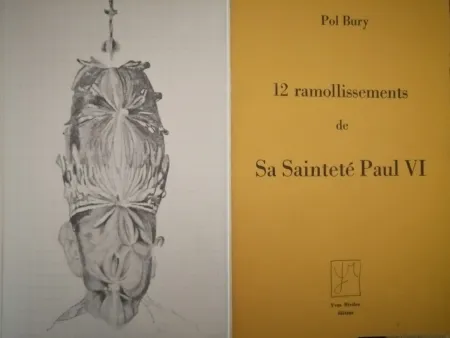 Illustriertes Buch Bury - 12 ramollissements de sa Sainteté Paul VI