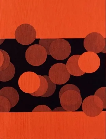 Radierung Bury - Vingt-quatre disques entre deux