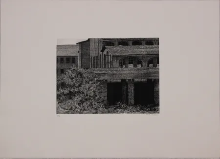 Radierung Cacciarini - Untitled