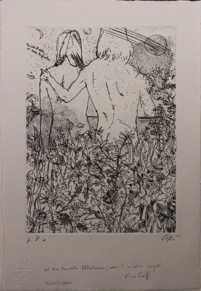 Radierung Caffè - Untitled