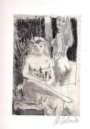 Illustriertes Buch Calandri - Sonetti