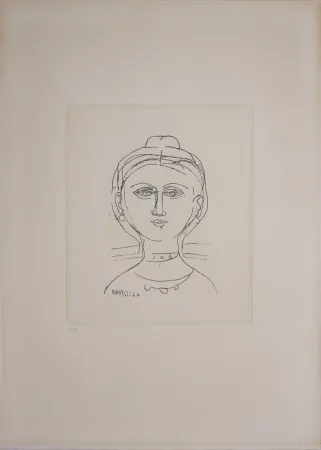 Stich Campigli - Volto femminile