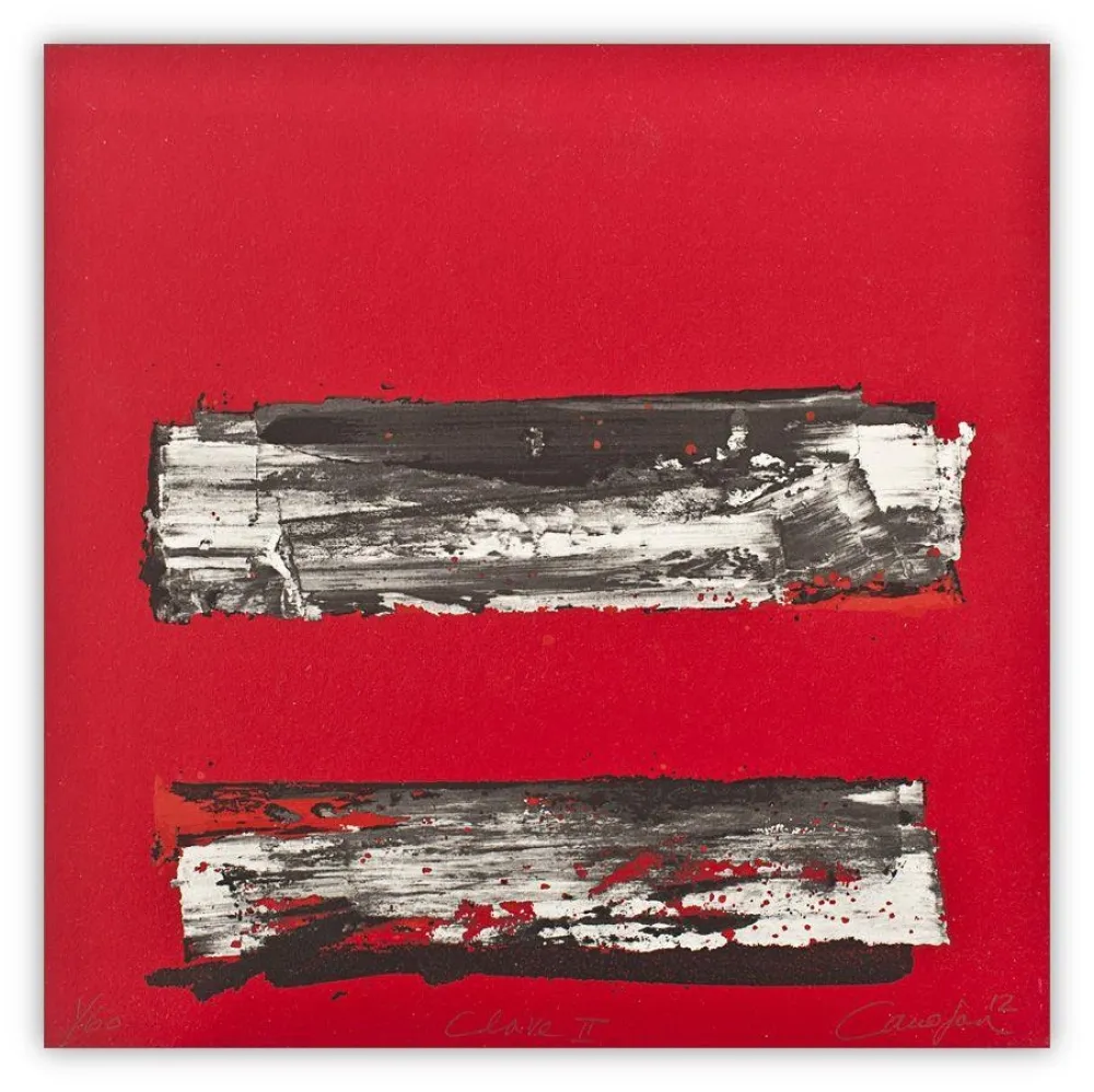 Digitale Druckgrafik Canogar - Clave II