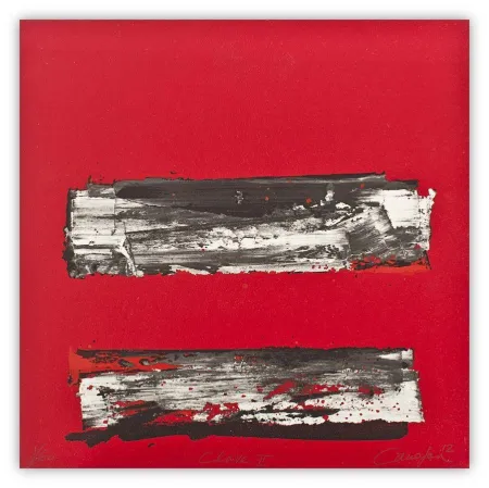 Digitale Druckgrafik Canogar - Clave II