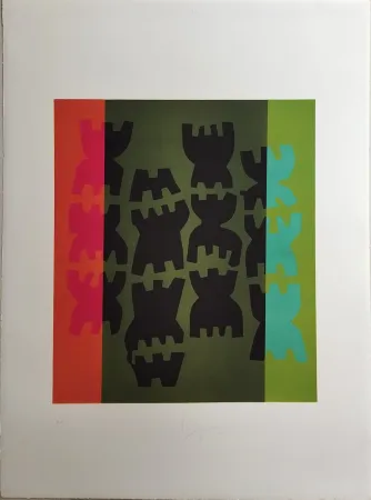 Lithographie Capogrossi - Quarzo 10