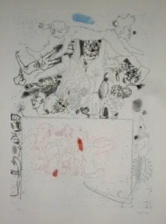 Radierung Und Aquatinta Castillo - El Circo, Vol 2.4