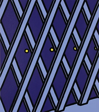 Siebdruck Caulfield - Moi je veux vivre monotone