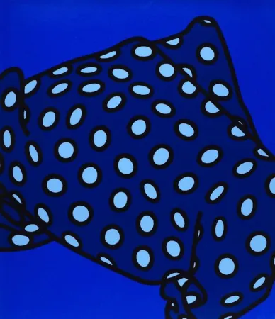 Siebdruck Caulfield - She'll have forgotten her scarf, we wanted to bleed the silence