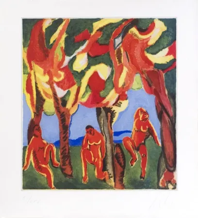 Aquatinta Chia - Untitled