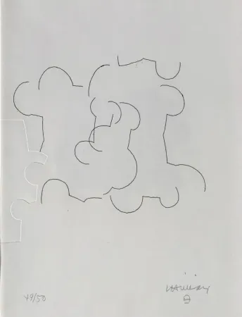 Aquatinta Chillida - Cioran XXX