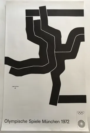 Plakat Chillida - Olympische Spiele München