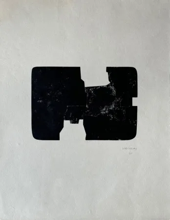 Lithographie Chillida - St. Gallen