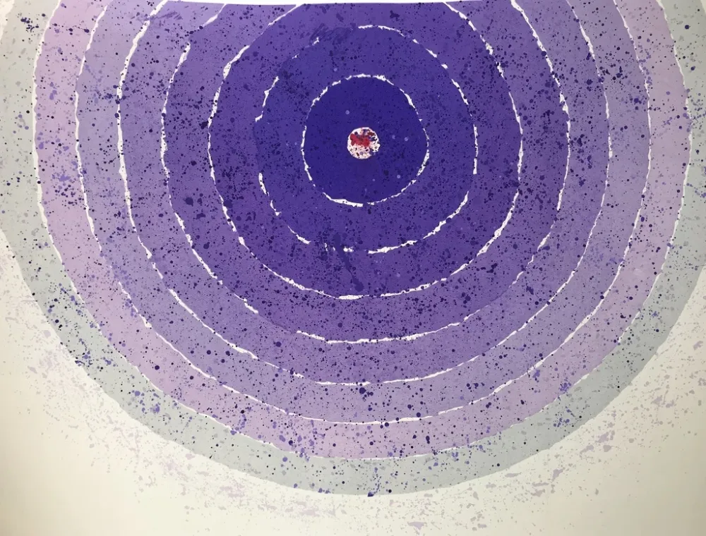 Siebdruck Chin - Untitled 