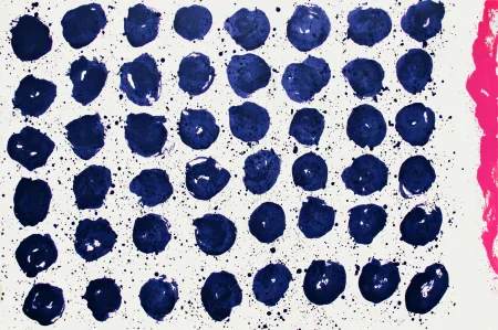 Siebdruck Chin - Untitled